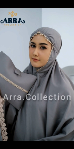 Mukena Dewasa Traveling Jumbo Ameera Katun Premium