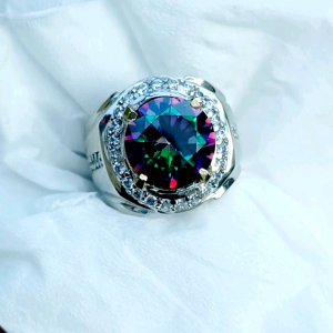 CINCIN BATU MYSTIK QUARTZ CUTTING BULAT KUALITAS SUPER
