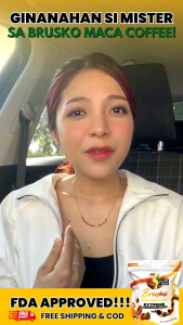 Brusko Performaxxx Extreme Coffee Mix – With Maca Extract & Stevia – 10 Sachets