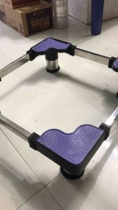 Chân đỡ máy giặt-tủ lạnh inox cao cấp (48-60)cm