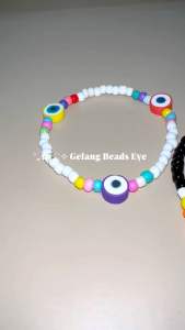 Nirina Eye Beads Bracelet Gelang Manik Bohemian Style Summer