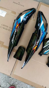 Cover Body Belakang Plus Box Accu Honda Supra X 125 R New Batman 2005 s/d 2013 Terlaris