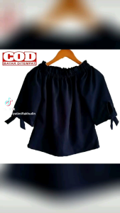 #Atasan polos sabrina #blouse wanita terbaru
