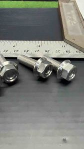 HENG Footrest Bolts 4 PCS Sniper Raider Flower CNC Motorcycle Accessories