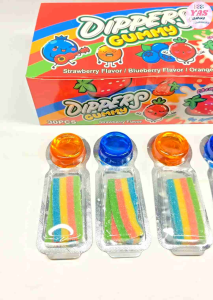 30pcs DIPPERS GUMMY WITH SOUR CANDY DIP/loot bag fillers /paninda /giveaways/party favors.
