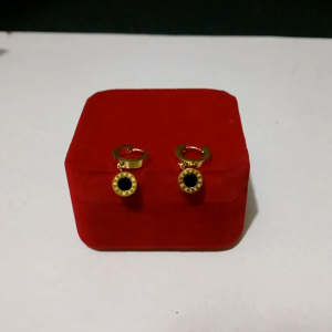 Anting Clip/Gantung Titanium Fashion Wanita Modern [Anti Karat/ Anti Luntur]