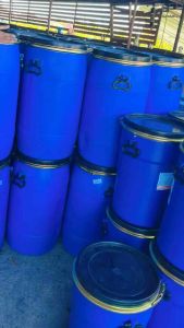 ถังนอกอเนกประสงค์ 60 ลิตร พลาสติกเหนียว พร้อมฝาและสายรัด