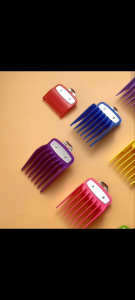 Random Colour 1 pcs Hair Clipper Guard Attachment Cutting Guide Comb Guide Colorful Clipper Spacing Comb Different Size