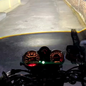 Lampu Depan Ninja SS Set Biled 3 Inch AES Turbo Gen 2