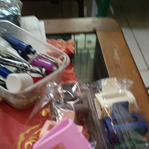 Jedai Rambut Premium KOTAK Doff Polos Ukuran 5Cm Bahan Tahan Rusak