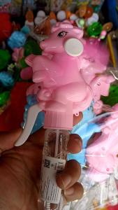 พัดลมมือถือ เป่าฟองได้ด้วย (ราคา/1ชิ้น)