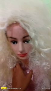 Wig Kuda Kepang Super Jumbo Warna Putih