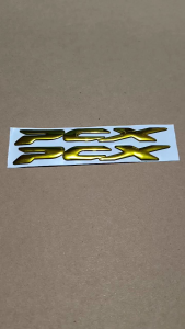 EMBLEM PCX 150 GOLD EMBLEM 3D PCX 150 EMBLEM BODY PCX 150 GOLD STIKER 3D BODY PCX