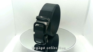 ikat pinggang pria gesper tactical pria nylon canvas kepala besi
