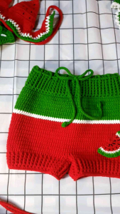 👙 Quần bơi handmade móc bằng len cho bé trai từ 6 tháng