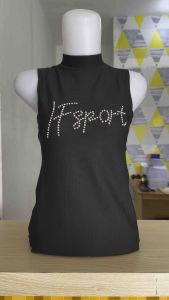BAJU SENAM AEROBIC/ATASAN OLAHRAGA WANITA/BAJU GYM/BAJU FITNESS/TANKTOP IF SPORT OTEK