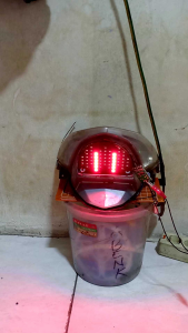 lampu running beat pop 5 tr 8 mode otomatis tingal colok bonus lem