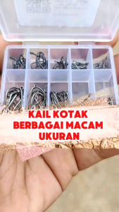 MATA KAIL PANCING SIZE NO.#3 -- #12 FULLSET 1 BOX《KODE1》