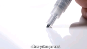 Set Pen Lukisan Kuku 8pcs: Pena Grafiti Cat Kuku & Lukisan Pen Marker Waterproof