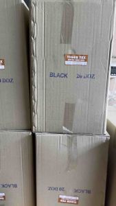 ถุงมือยางดำหนา Tiger Tex รหัส 222 ยาว 13 นิ้ว พารา รสชาติ เคมี