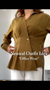 Baju Wanita Lengan Panjang Blus Casual Kemeja Atasan Terbaru Baju Muslim Baju Kantor Wanita