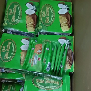 Combo 10 Gói Bánh Dừa Nướng Phúc Đạt Đặc Sản Quảng Nam Loại Đặc Biệt Thơm Ngon