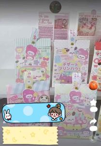 ถุงกระดาษของขวัญลายน่ารัก มีสายหิ้วพกพา