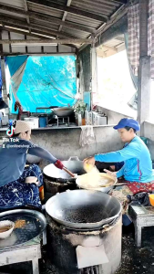 ขนมลา บ้านหอยรากปากพนัง