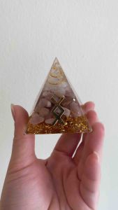 Piramid Orgonit Rune Malaikat Angel Rune Orgonite Pyramid 天使符文奥根金字塔