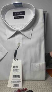 (1N0302 )Áo trắng ngắn tay hoạ tiết fom reguler( rông)