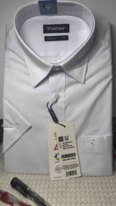 (1N1588 )Áo trắng ngắn tay hoạ tiết fom reguler( rông)