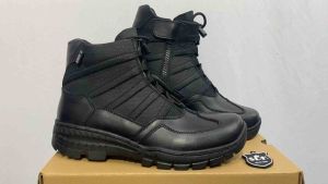 Sidiks-sepatu pdl lantas sepatu pdl pendek tni polri security satpam hitam