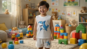 Terno for kids Muscle tee and shorts Soft fabric breathable Bundle 3 Perfect for everyday Wholesale direct supplier