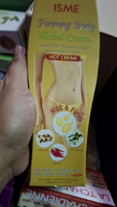 ISME Premium Firming Body Herbal Cream 120g - Anti-Aging Cellulite Reduction Skin Brightening