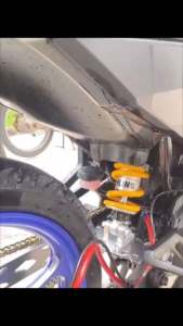 Y15ZR LC135 SYM VF3i MONOSHOCK GAS 205MM/200MM