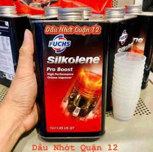 PHỤ GIA XĂNG FUCHS SILKOLENE PRO BOOST TĂNG OCTANE XĂNG TĂNG CÔNG SUẤT ĐỘNG CƠ MADE IN UK