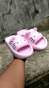 DULUX New sandal anak Perempuan sandal selop Lucu karakter hello kitty