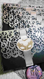 RonMae❣️🦋💜10 pcs. Bifold/Flap Design 5”x7” LaserCut Invitation for Weddings Debut & Birthdays…
