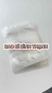 1KG Túi Zip 2 Mặt Trong Hàng Loại Tốt Dày Dặn Chắc Chắn