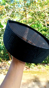 Kopiah Songkok Hitam Fuul Ac Motif Embos Sultan Terbaru Termurah Terbaik Terlaris