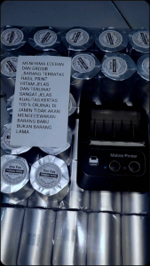 Kertas thermal 58x40mm paket 10 roll