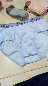 Zb man 3pcs Celana Dalam Pria Dewasa Jumbo XXL XXXL Lobang Tengah