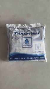 Bột Xử Lý Nước Sông ao hồ rạch bị nhiễm vi sinh chất rắn lơ lửng Thanh Mai 14G x 10