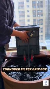 Aquarium Turnover Filter Box Drip Box 30X20CM 234 Layers Filtration System Filter Box for fish tank fish pond 鱼缸周转箱 滴流盒 EVO Aquatic