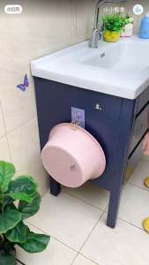 Gantungan kait baskom ember handuk kamar mandi Dapur Hook Kait Talenan Botol Minyak Serbaguna