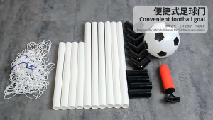 Football Goal Toy Set Kids Soccer Goal Pool Set for Toddler Boys and Girls 3+ Kids Ball Toy