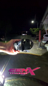 BILED AES 3INC TURBO SE SQUARE LOW 65WATT HIGH 75WATT 5700K LENSA BIRU