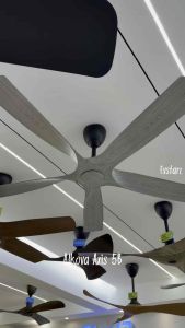 Alkova Alpha Axis 5B 56/48/42 inches DC Remote Ceiling Fan 5 Blade Ceiling Fan Ceiling Fan For Living Room Smart Ceiling Fan Alexa - Lazada