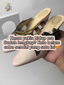 SENDAL HEELS WANITA HAK TINGGI KS 61 - STEP UP 25