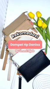 Pouch Panjang DANISA TIKAR BY INOE Bahan Kulit Waterproof Muat Handphone